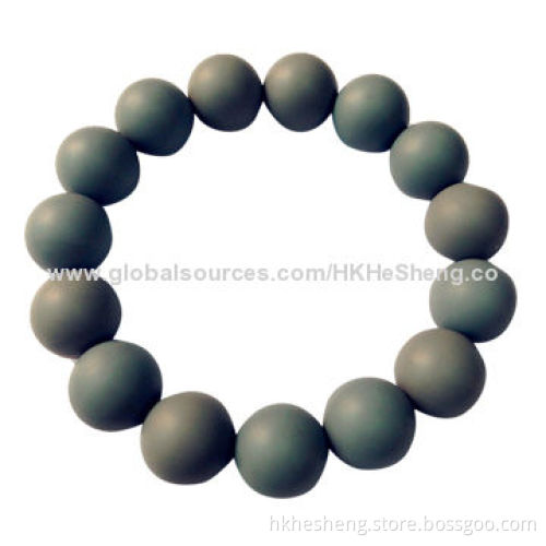 2014 Pretty Casual Silicone Bracelets, BPA-free and Food-grade